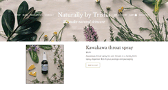 Desktop Screenshot of naturallybytrisha.com